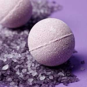 Lavender bath bomb